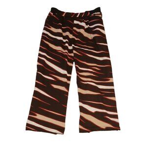 Worthington Women's Wide Leg Zebra Pants